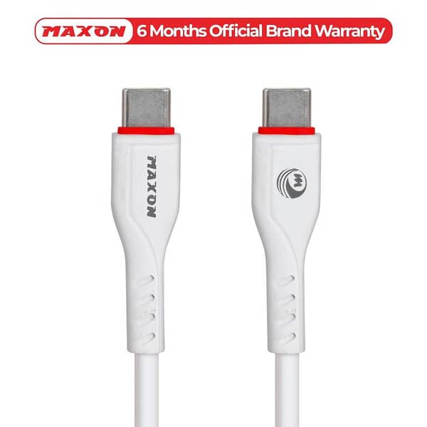 Maxon P-6C USB-C to USB-C Cable, 60W 3A Power Delivery for Fast Charging