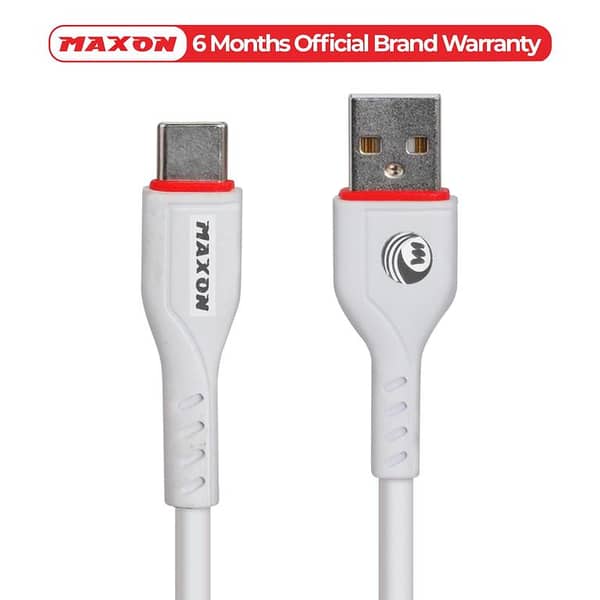 Maxon R-6 1 Meter Charging Cable for Android - Fast 3.0A Data Transfer and Compatibility with All Android Phones