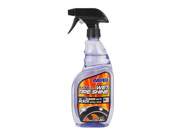 ABRO Xtreme Wet Tire Shine in Black