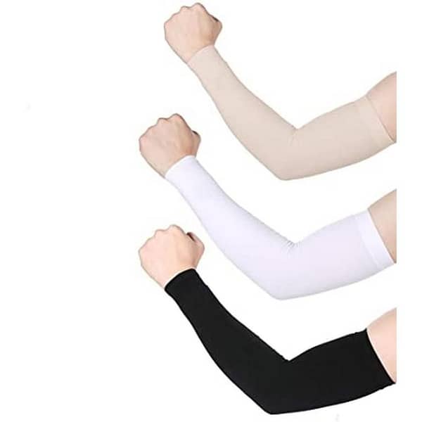 Aldhani Arm Sleeves for Sun Protection - Skin Safety for Muslim Women and Men