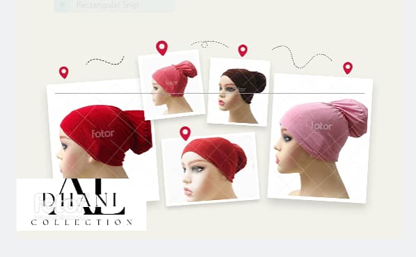 aldhani Jura Hat for Women - Hijab Cap for Girls, Under Scarf Winter Cap