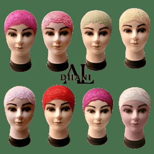 Aldhani Turkish Inner Net Hijab Band for Women and Girls in Soft Jersey Material