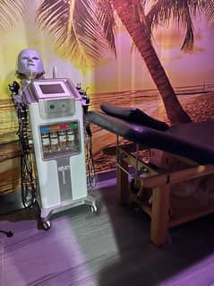 Professional skin aesthetic hydra facial expert male r female staff