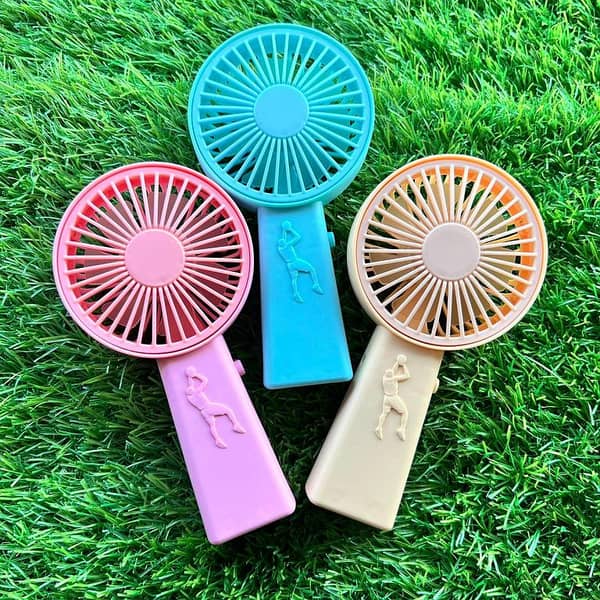 USB Fashion Fan – Compact and Portable Design | Quiet Airflow | Extended Battery Life