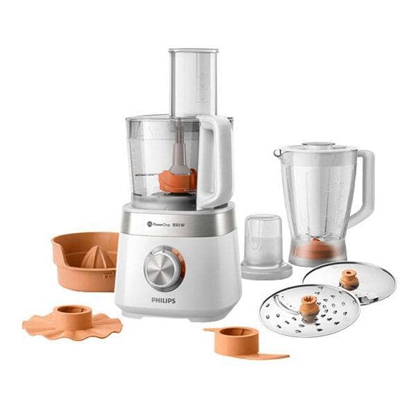 Philips HR7530/01 Compact Food Processor with 31 Functions and 850W Power