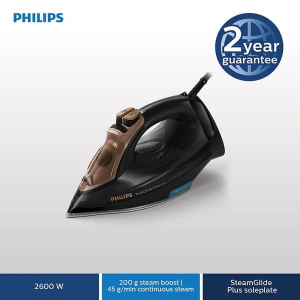 Philips GC3929/60 PerfectCare Steam Iron with OptimalTEMP Technology and 2600W Power