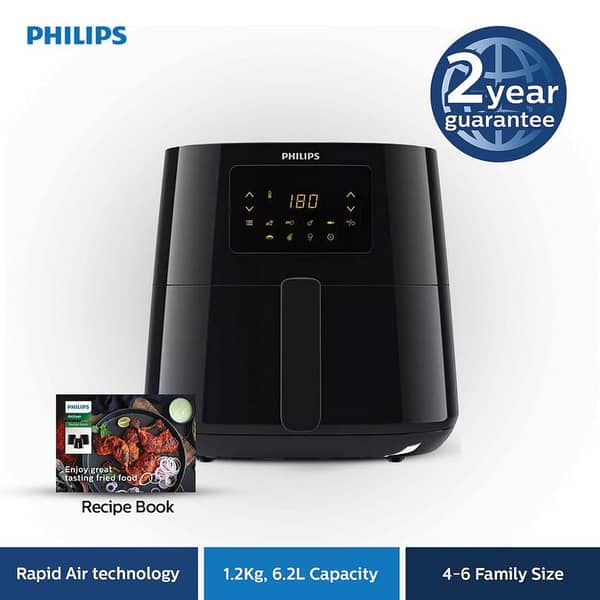 Philips HD9270/90 Essential Air Fryer XL 2000W - Free Shipping and Exclusive Voucher Discounts