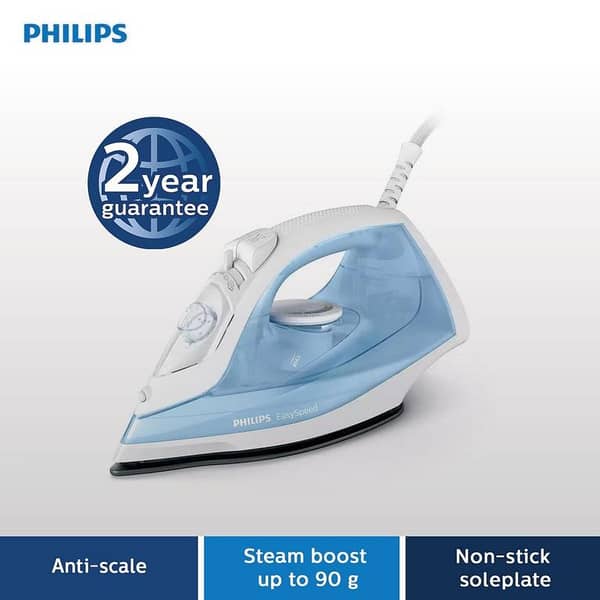 Philips GC1740/20 EasySpeed Steam Iron - Free Shipping and Exclusive Discounts Available