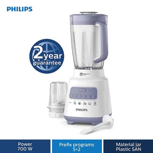 Philips HR2221/00 Series 5000 Blender with 500-1000ml Capacity - Enjoy Free Shipping and Exclusive Discounts