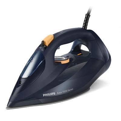Philips DST7060/26 7000 Series HV Steam Iron in Blue/Yellow - High Performance with Free Shipping and Discounts