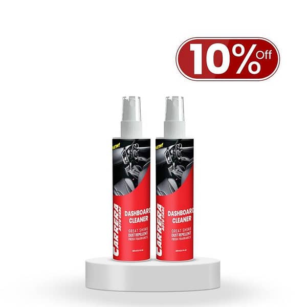 Carrera Car Dashboard Cleaner 200ML - Interior Cleaner & Polish for Cars - Pack of 2