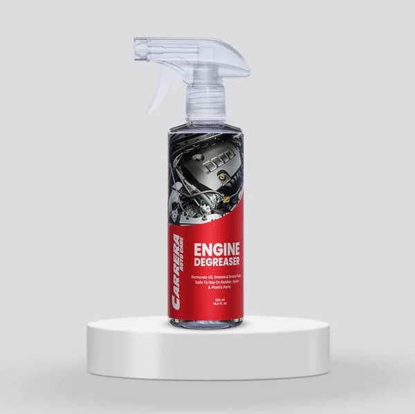 Carrera 500ml Engine Degreaser - Grease and Rust Remover Spray for Cars and Bikes - Effective Engine Cleaner and Stain Remover