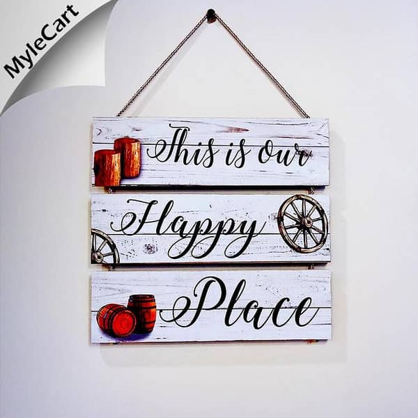 Wooden Quotation Wall Hanging in 3 Steps for Home and Office Decoration