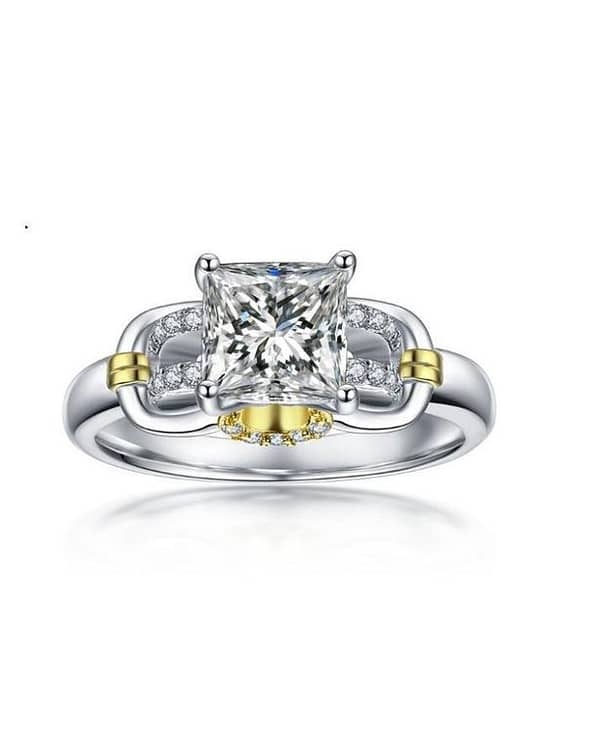 Double Tone Rings for Women by Elegant – Timeless and Stylish Design