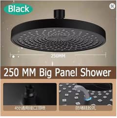 Large Big Size Flow 10"inch Rain Shower High Pressure Rainfall Head