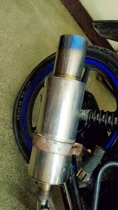 H K S muffler brnd Hy