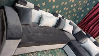 Lshaped Sofa With Dewan