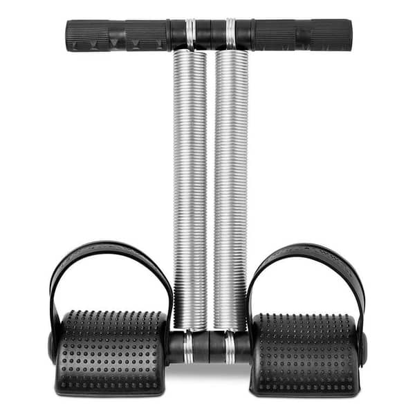 Double Spring Tummy Trimmer for Men and Women - Home Gym Equipment for Weight Loss and Fitness, Targets Abdomen, Arms, and Legs