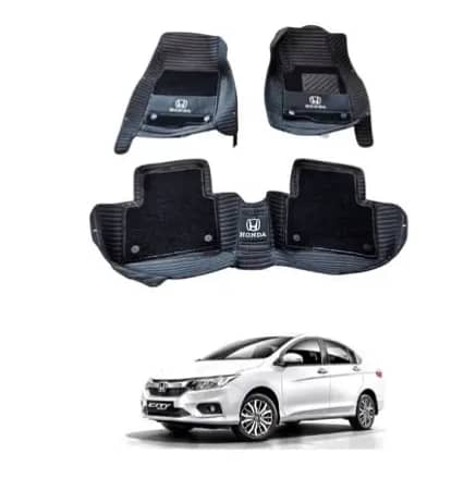 HONDA CITY 2021-2024 Custom Floor Mats for Protection and Easy Installation