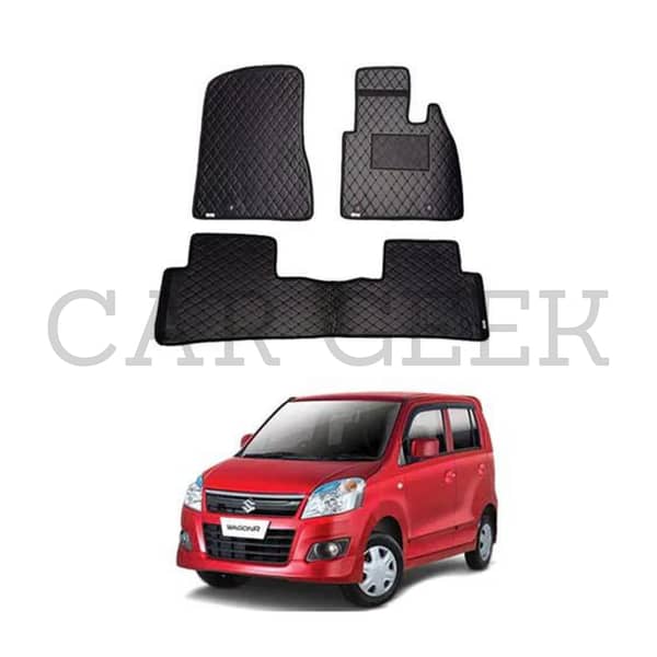 Suzuki Wagon-R 7D Car Floor Mats - Designed for 2014-2022 Models