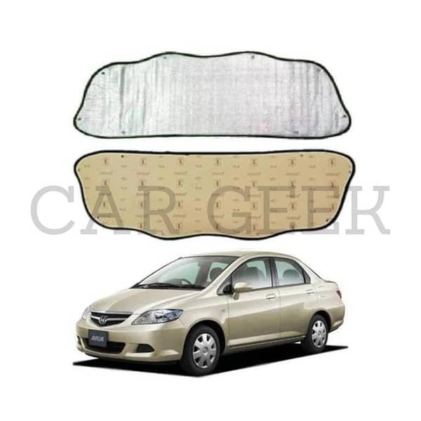 Honda City 2005 Trunk Mat - Durable PVC Protector with High-Protection Relief Pattern