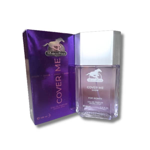MARCO POLO Cover Me Purple Eau de Parfum for Women - 100ml Natural Spray Perfume