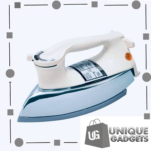 National Iron 1000 Watts: Efficient PrecisionSteam Pro Iron for Smooth and Wrinkle-Free Fabrics