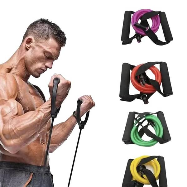 Unique Gadgets Resistance Bands for Fitness - Adjustable Exercise Bands for Men and Women - Stretching and Pulling Cords for Training