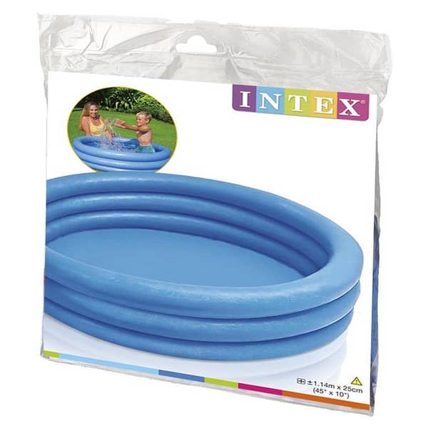 INTEX Crystal Blue Inflatable Pool - 45" x 10" Size