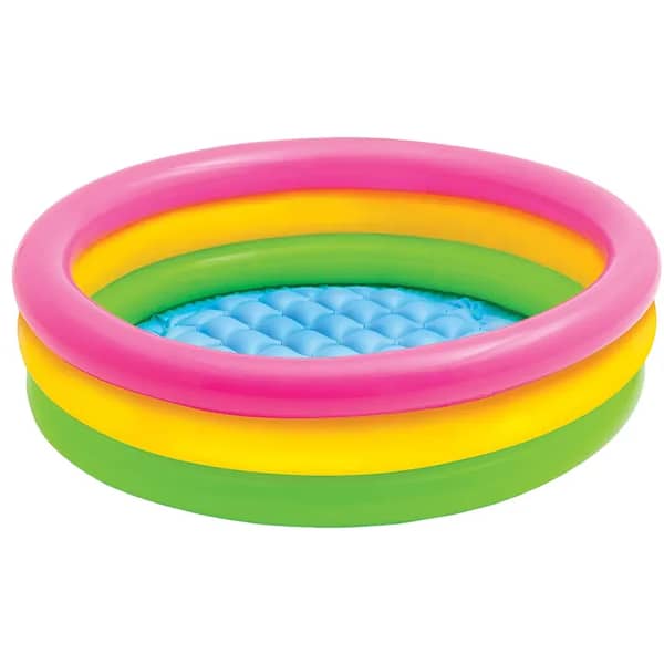 INTEX 3ft Sunset Glow Inflatable Baby Pool for Children