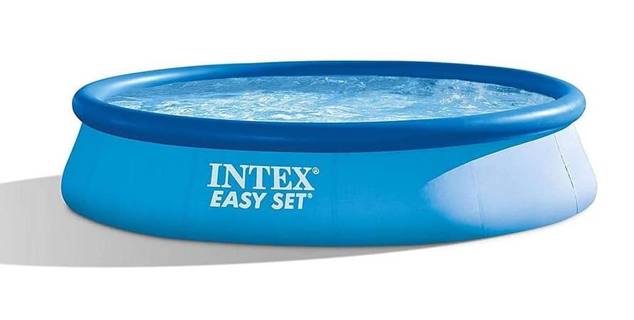 Intex Easy Set Pool 13' x 33" - Durable 3-Ply Puncture-Resistant Material