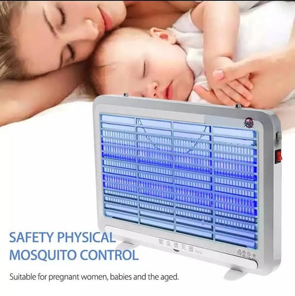 TRIMUX 220V 2W LED Mosquito Lamp - Insect Zapper and Bug Trap for Home Pest Control