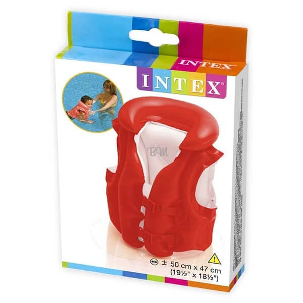 INTEX Swim Vest - Dimensions 19.5" x 18.5"