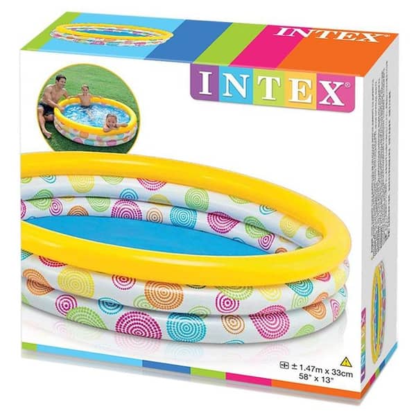 INTEX Wild Geometry Inflatable Pool - 58" x 13"