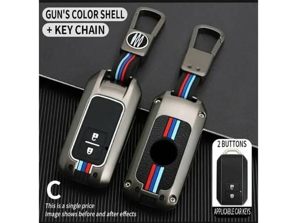Suzuki Swift Metal Key Cover - New Design for Key Protection and Easy Installation