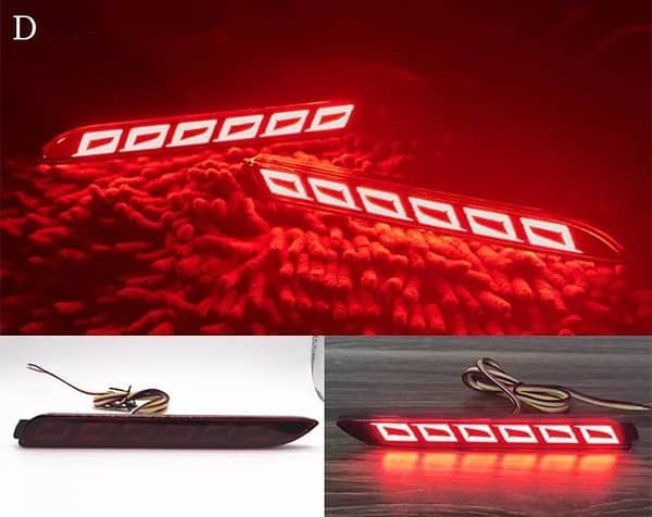 Corolla X Rear Bumper Lights with Running Function for Enhanced Visibility