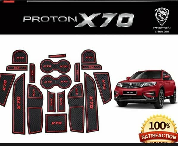 Proton X70 Custom Non-Slip Mats for Interior Protection