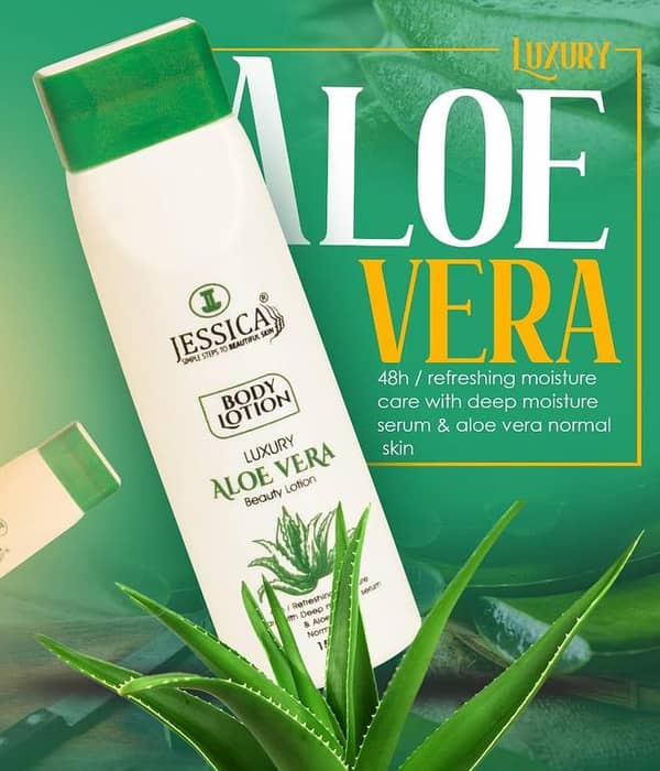 Jessica Aloe Vera Moisturizing Body Lotion 150ml for Normal Skin