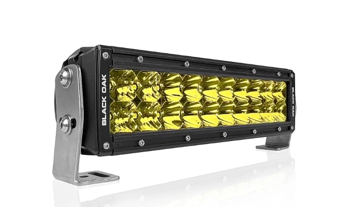 32 Inch Lime LED Light Bar - Double Row Spot Flood Combo for Enhanced Visibility