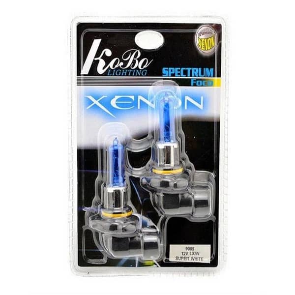 9005 HB3 Halogen Xenon Bulbs - 100 Watts, 5000K Color Temperature, Bright Lighting for Auto Headlights