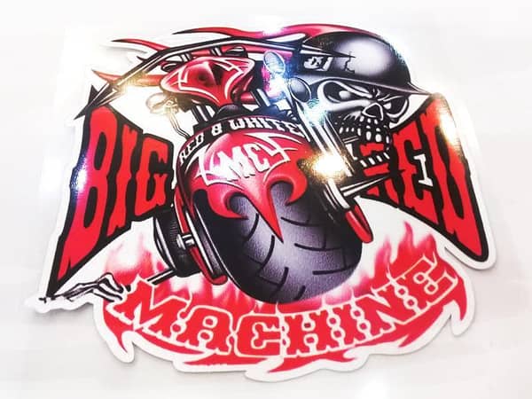 Big Red Machine Decal