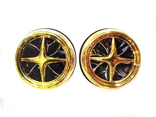 Gold Alloy Wheel Vent Clip Air Freshener