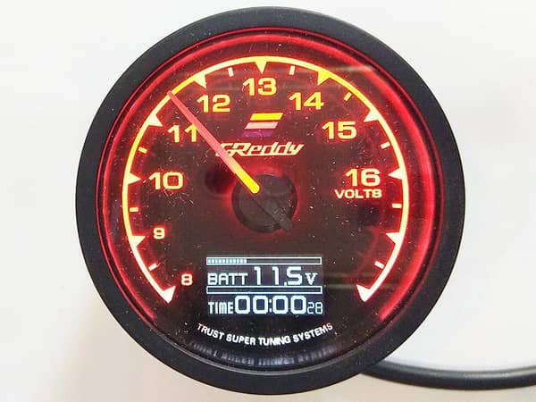 Greddy Battery and Time Gauges