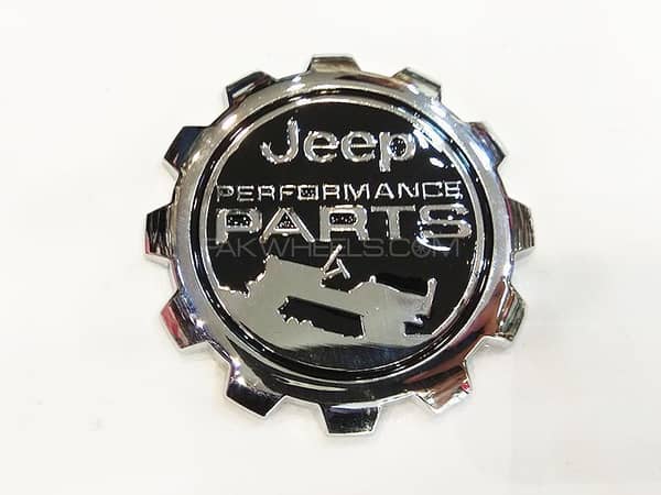 Black Jeep Performance Metal Logo