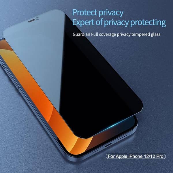 Tempered Glass Privacy Screen Protector for iPhone XR 6.1 Inch