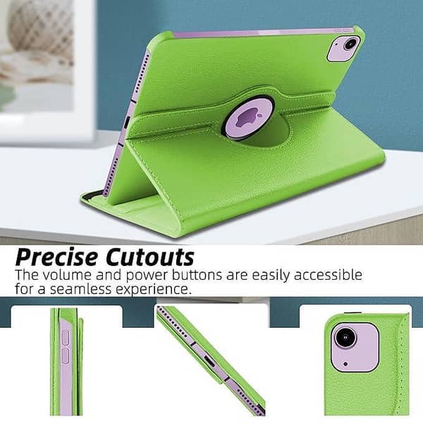 iPad Case for iPad Air 4th, 5th, and 6th Generations (2020, 2022, 2024) - Compatible Cover for Multiple Models