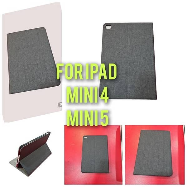 Flip Book Case with Stand for iPad Mini 4 and 5 - 7.9" Tablet Cover