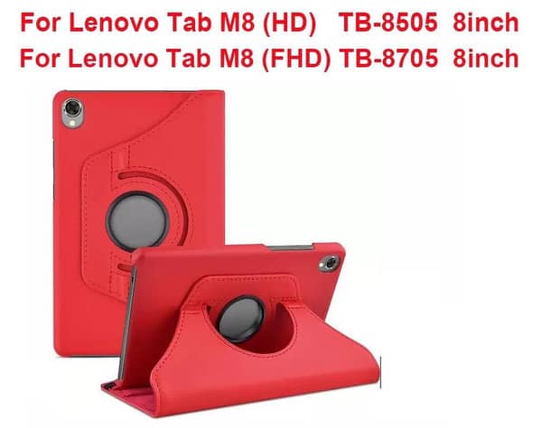 Lenovo M8 HD 8" Flip Cover for Tb-8505, Tb-8705 and DTab D-42A Tablets