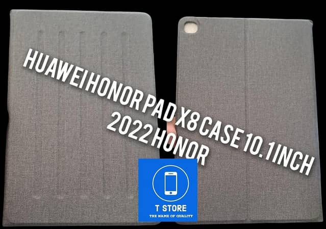 Huawei Honor Pad X8 10.1-Inch Flip Case - TPU and PU Leather Stand Cover for 2022 Tablet