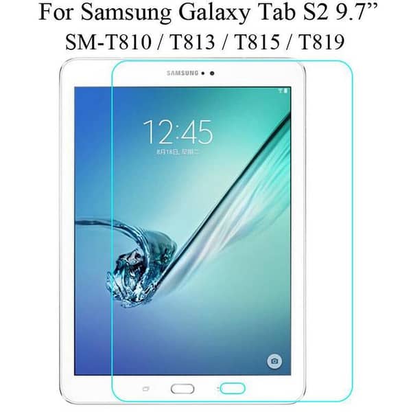 Glass Screen Protector for SAMSUNG GALAXY TAB S2 T810/T815 (9.7 Inches)